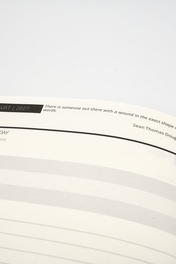 2027 Mental Fitness & Wellbeing Diary - Daily Format