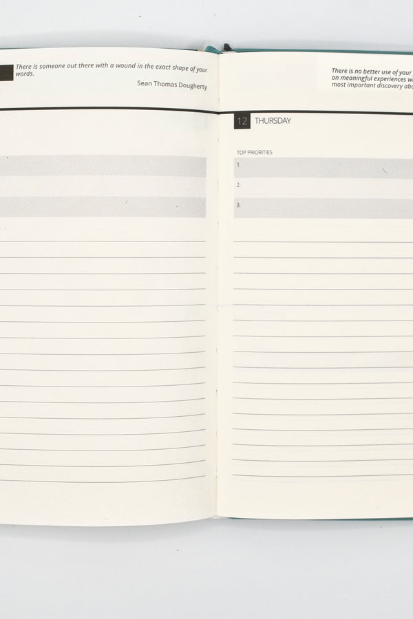 2027 Mental Fitness & Wellbeing Diary - Daily Format