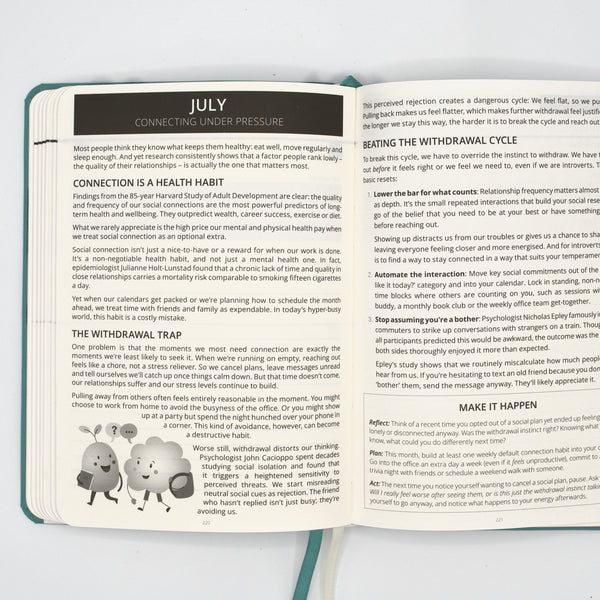 2027 Mental Fitness & Wellbeing Diary – Weekly Format