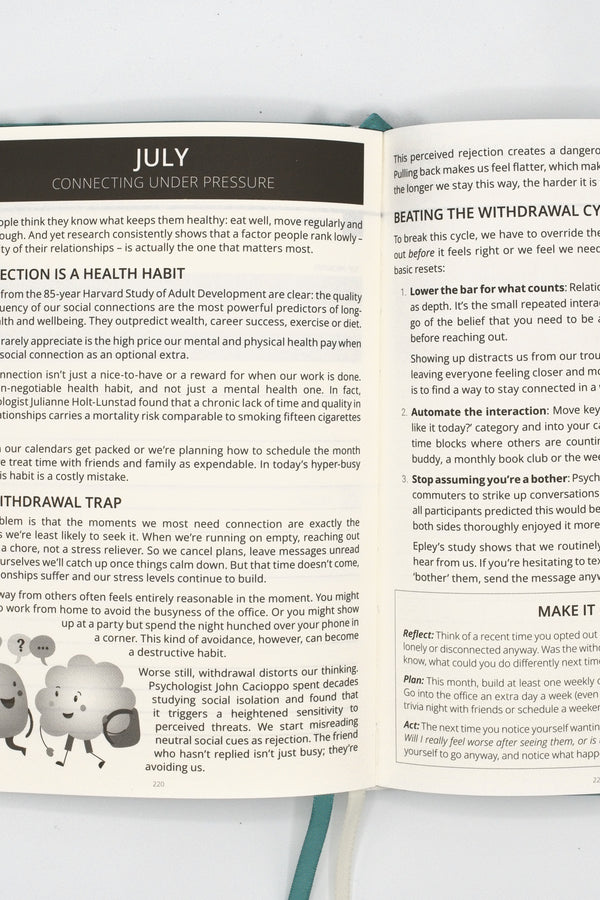 2027 Mental Fitness & Wellbeing Diary – Weekly Format