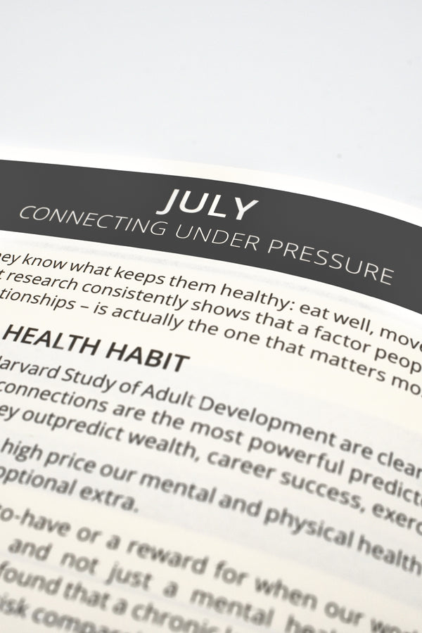 2027 Mental Fitness & Wellbeing Diary - Daily Format