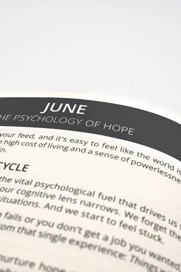 2027 Mental Fitness & Wellbeing Diary - Daily Format