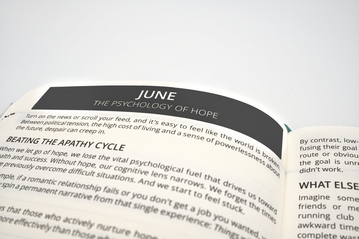 2027 Mental Fitness & Wellbeing Diary - Daily Format