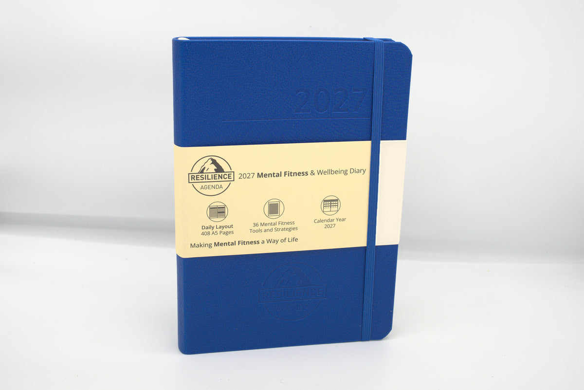 2027 Mental Fitness & Wellbeing Diary - Daily Format