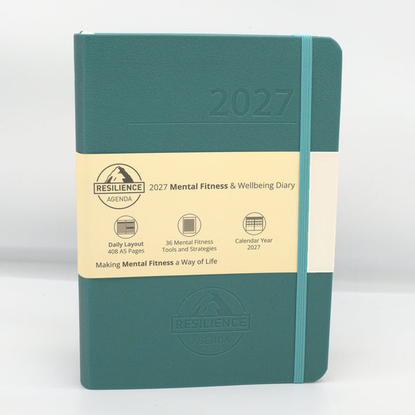 2027 Mental Fitness & Wellbeing Diary - Daily Format