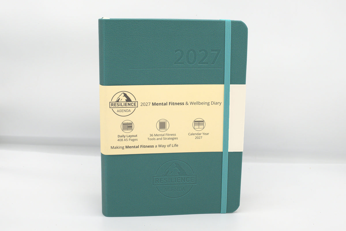 2027 Mental Fitness & Wellbeing Diary - Daily Format