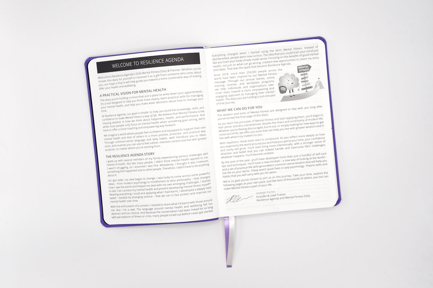 2026 Mental Fitness Diary & Planner – Weekly Format
