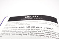 2026 Mental Fitness Diary & Planner – Weekly Format
