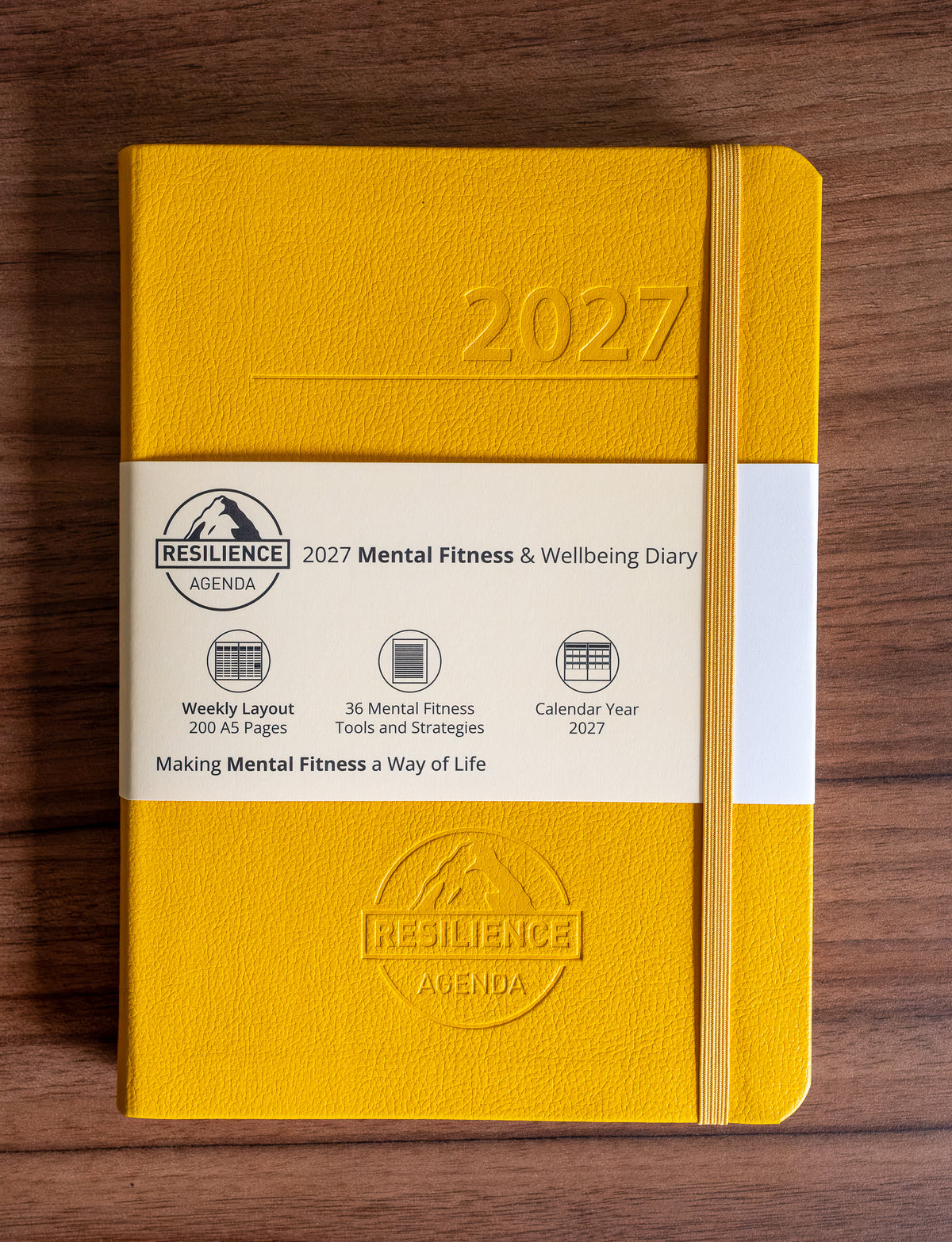 2027 Mental Fitness & Wellbeing Diary – Weekly Format