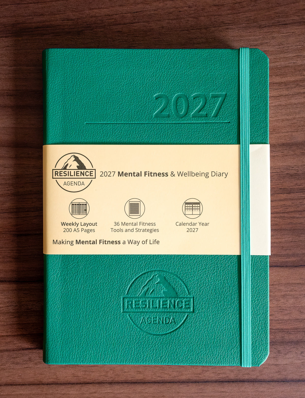 2027 Mental Fitness & Wellbeing Diary – Weekly Format
