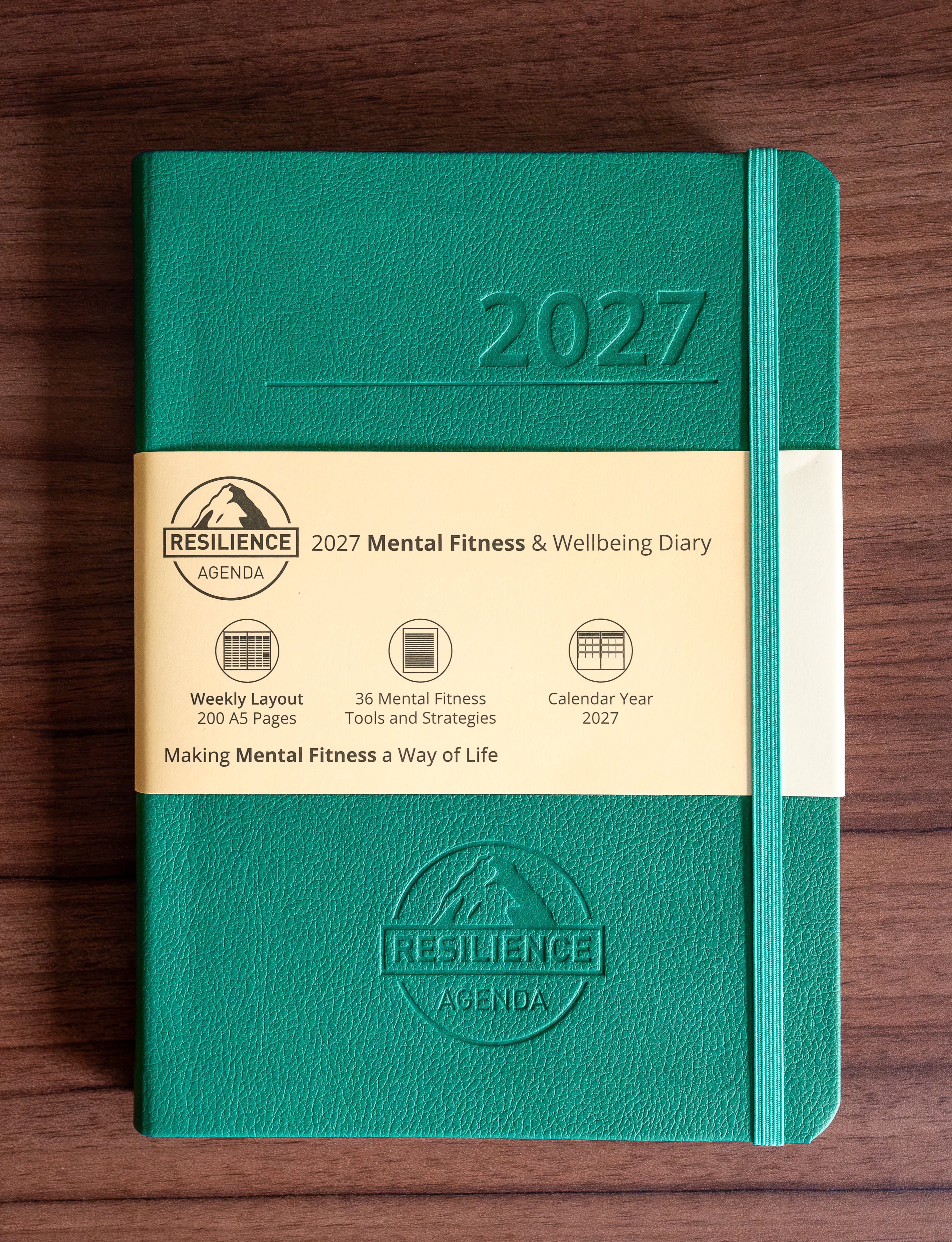 2027 Mental Fitness & Wellbeing Diary – Weekly Format