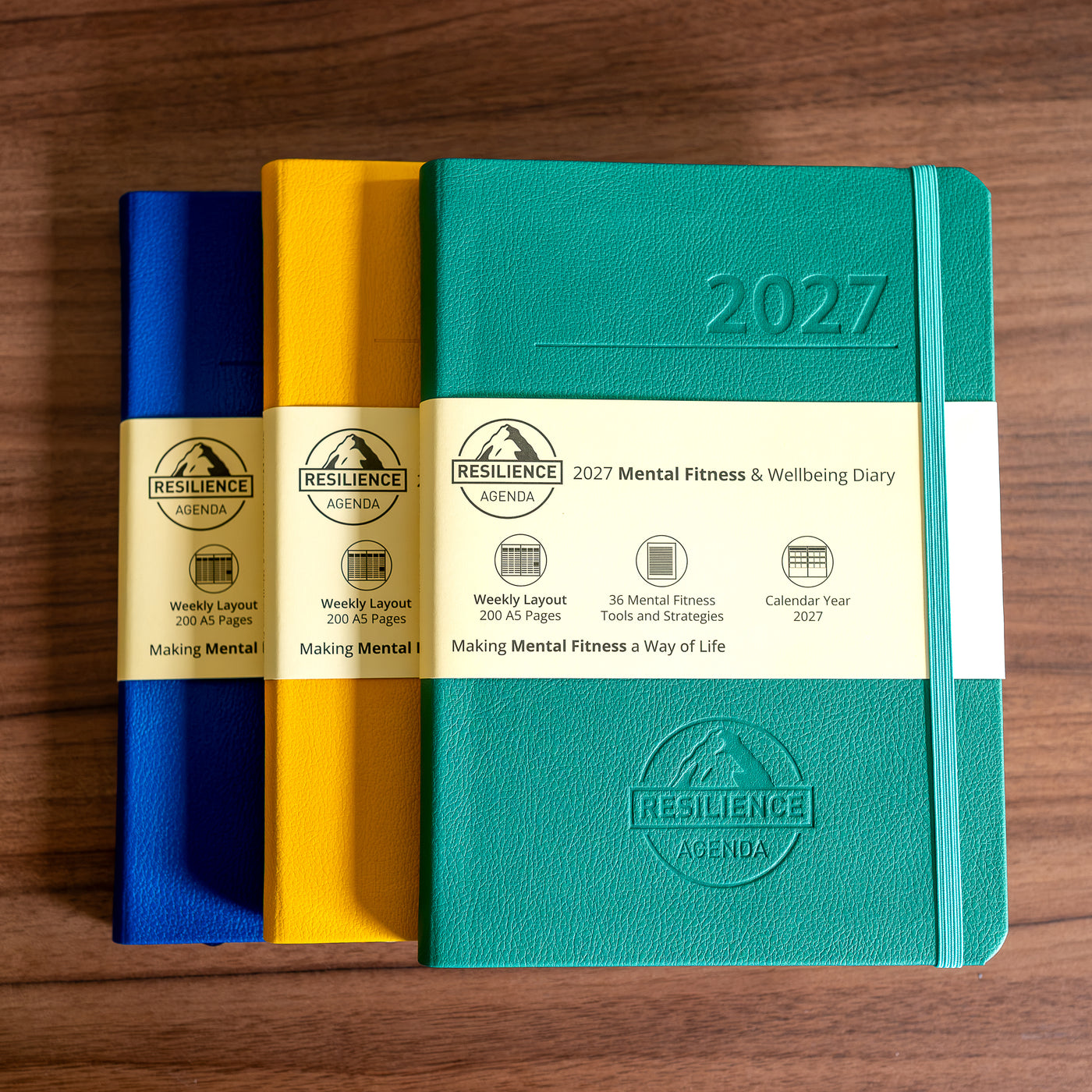 2027 Mental Fitness & Wellbeing Diary – Weekly Format
