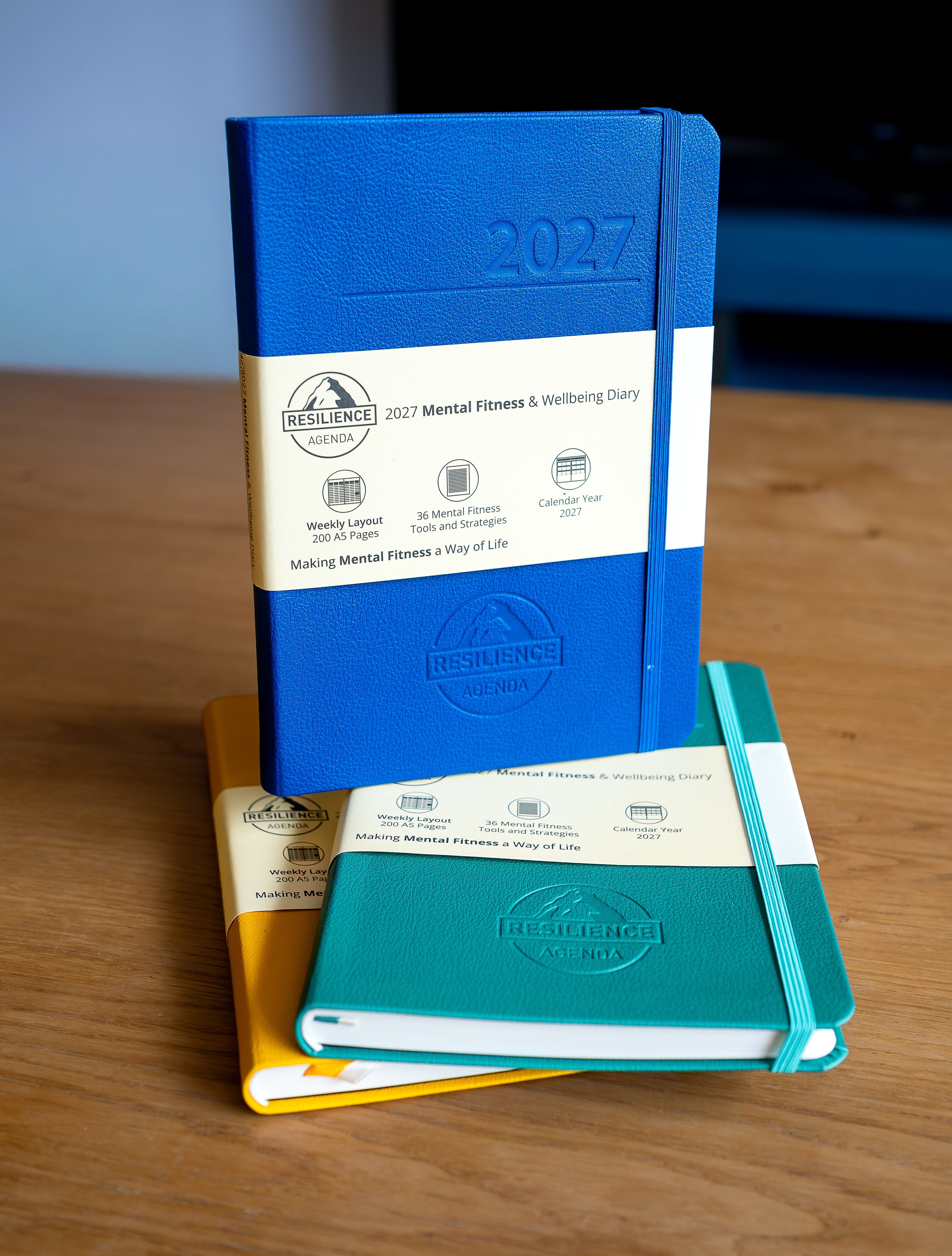 2027 Mental Fitness & Wellbeing Diary – Weekly Format