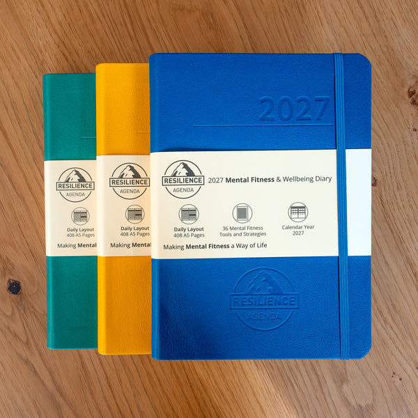 2027 Mental Fitness & Wellbeing Diary - Daily Format