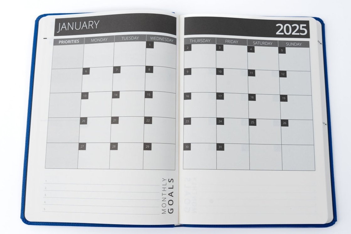 2025 Mental Fitness Diary & Planner - Daily Format