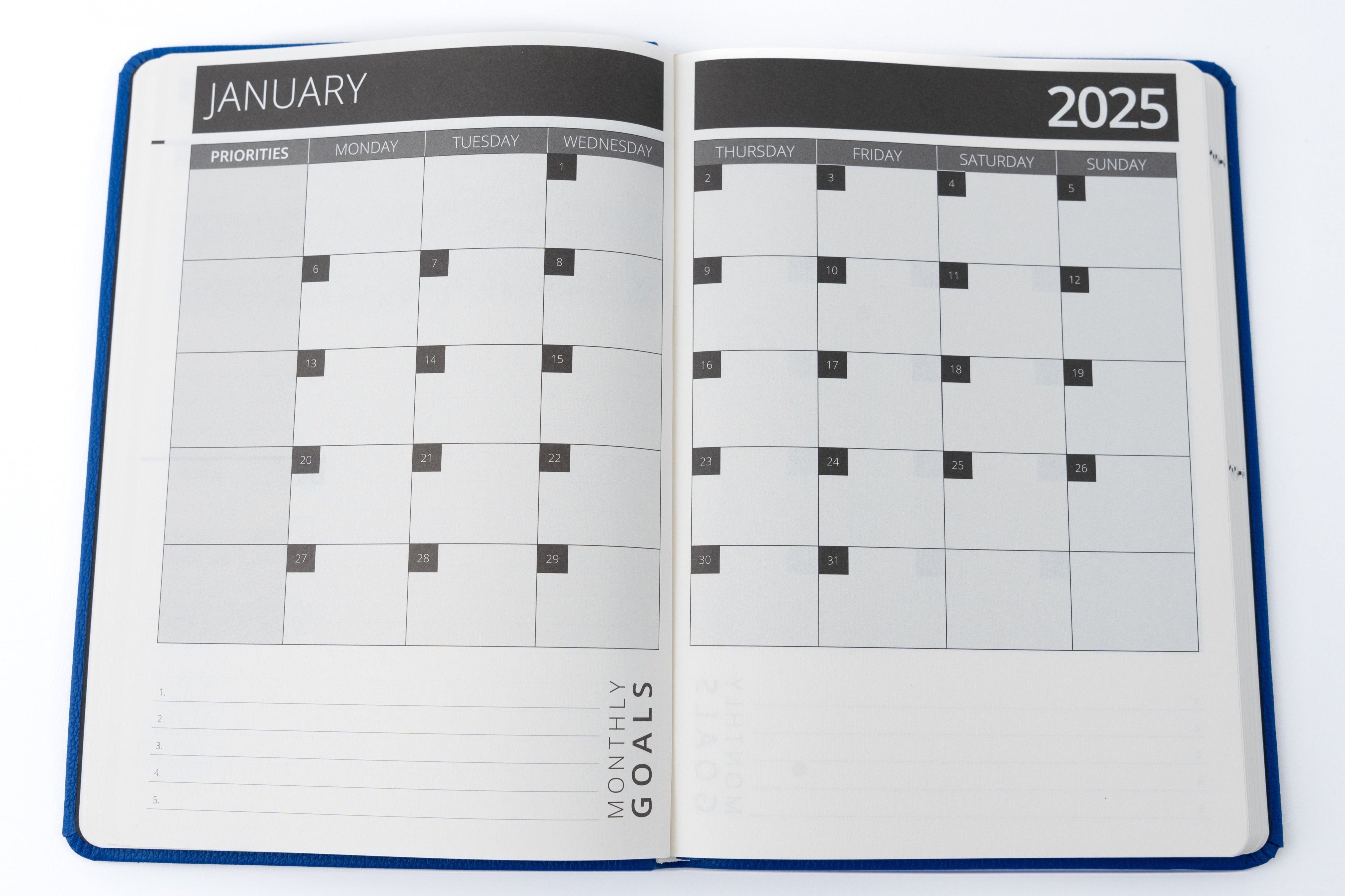 2025 Mental Fitness Diary & Planner - Weekly Format