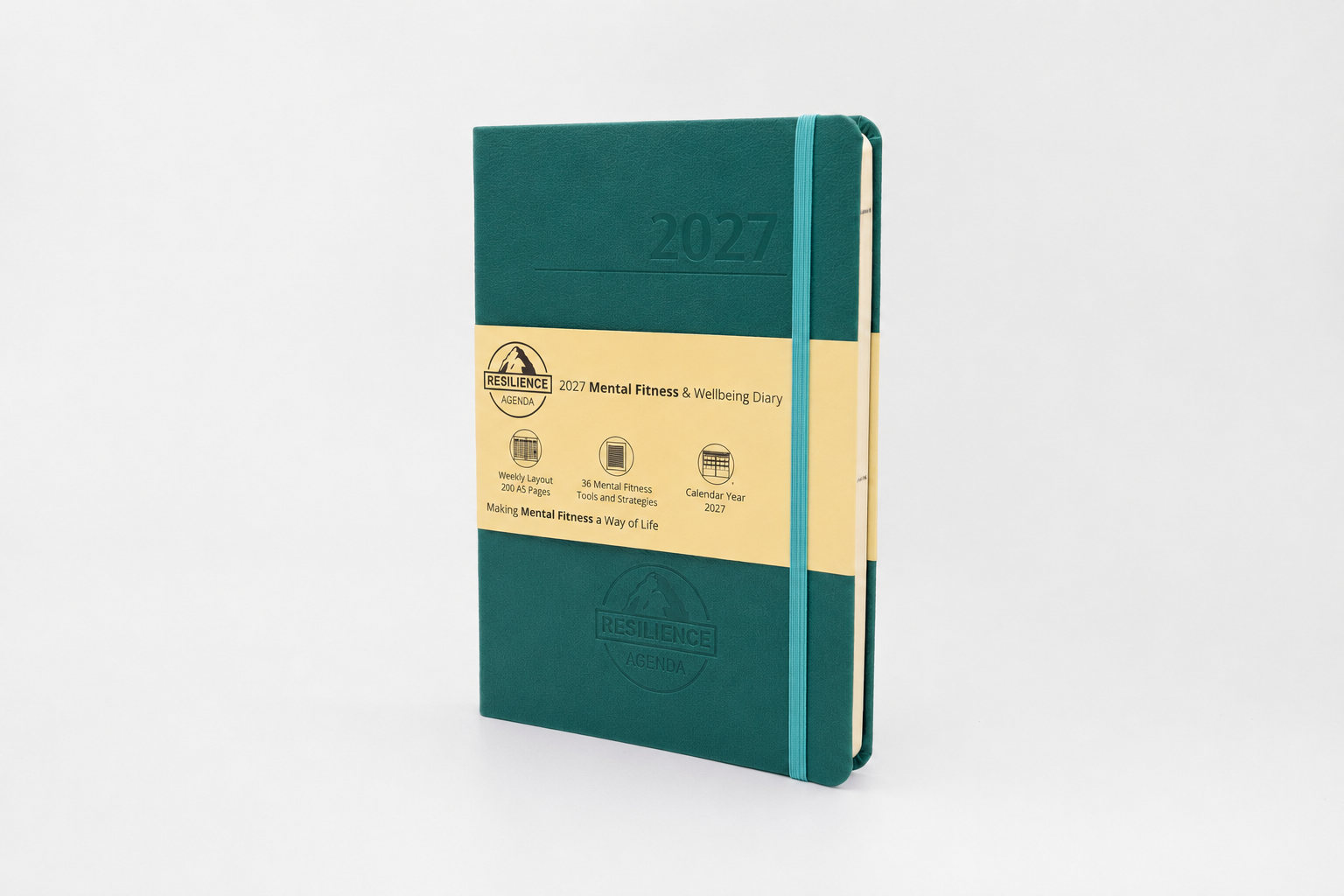 2027 Mental Fitness & Wellbeing Diary – Weekly Format