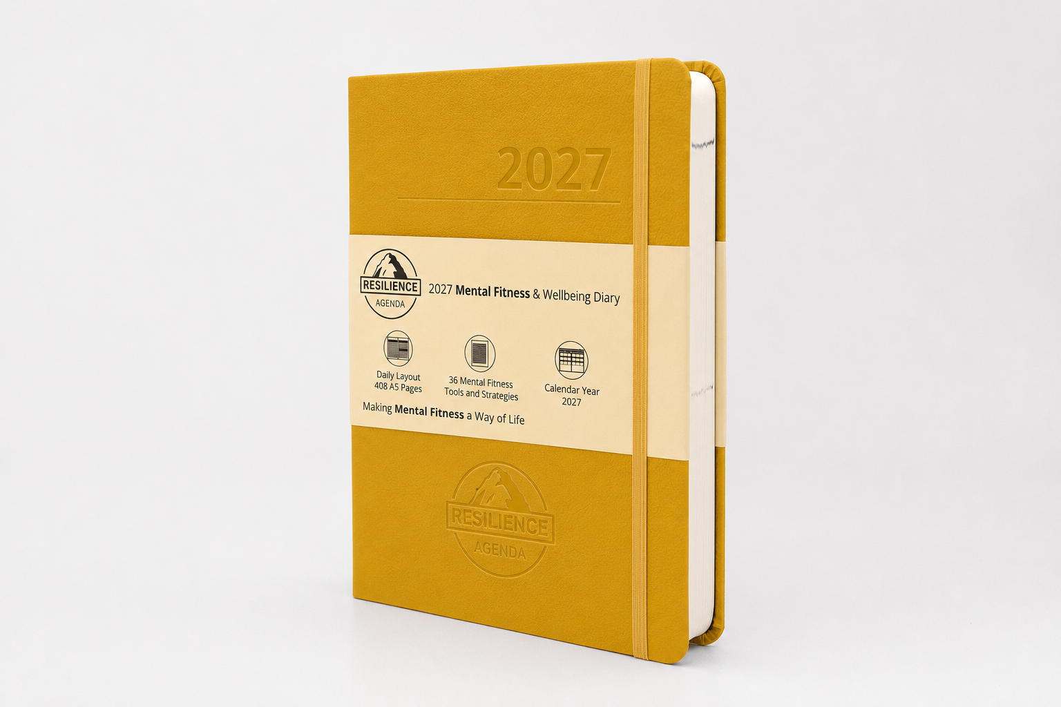 2027 Mental Fitness & Wellbeing Diary – Weekly Format